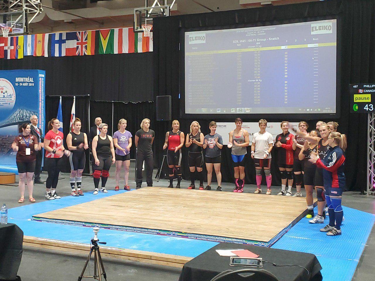 Presentation of the athletes