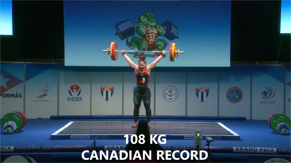 Featured image for “Rosalie Dumas Shatters Canadian Record at IWF Grand Prix”