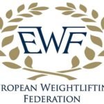 European Weightlifting Federation logo.