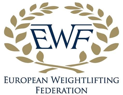 European Weightlifting Federation logo.